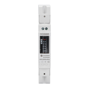 Single Phase Digital DIN Rail LCD KWh Meter
