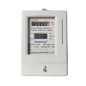 Single Phase Prepaid Electronic Energy Meter with IC Card