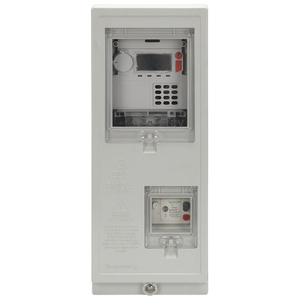 IP54 IK10 SMC Fiberglass Single Phase Electric Prepaid Meter Box for Wall Mounted And Pole Mounted