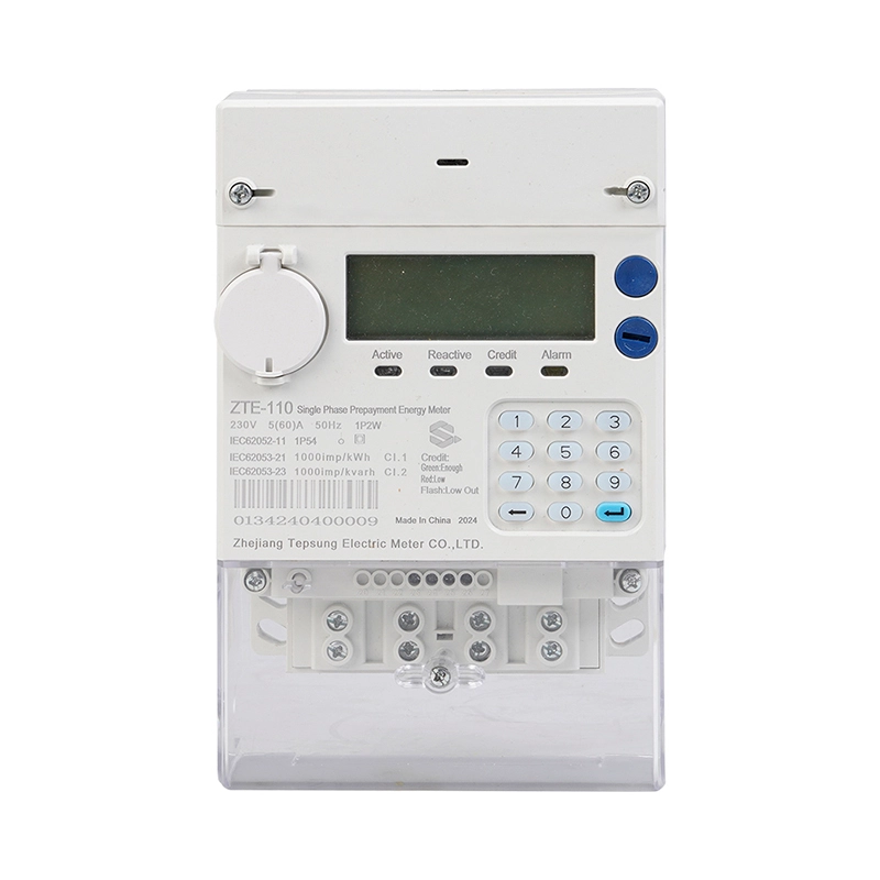 STS Single Phase Two Wire Smart Prepaid Energy Meter with Keypad from China manufacturer - Tepsung.webp
